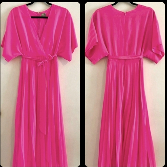 ASOS Dresses & Skirts - ASOS  💕 🌷 NEON PINK MAXI DRESS. PERFECT FOR ANY OCCASION 🌺